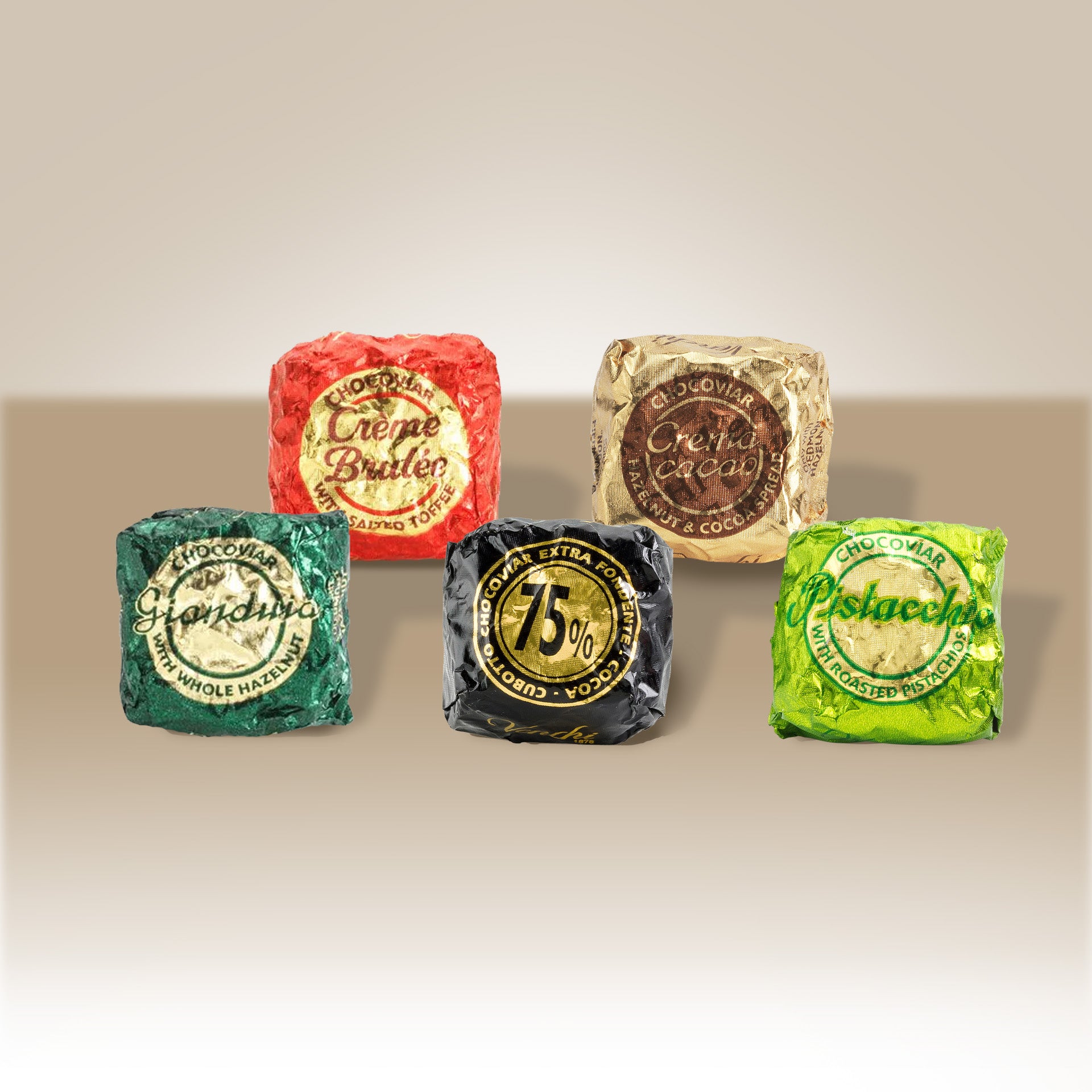 巧克力魚子方 綜合包 100g