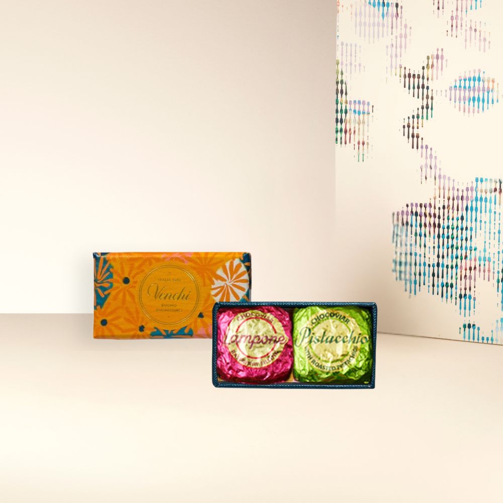 默勒奇境方型-2入魚子方巧克力