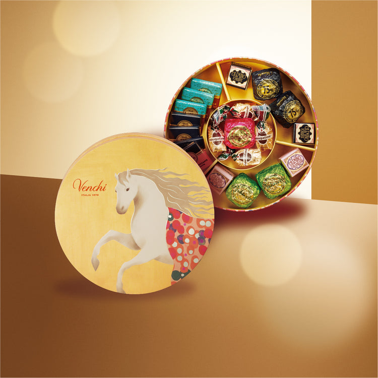 CNY26｜馳悅金馬｜小圓型精選巧克力22入- Venchi Taiwan