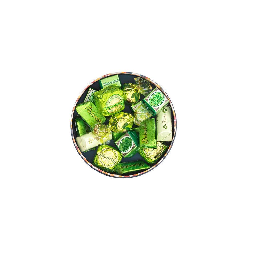 默勒奇境小圓型-精選開心果巧克力 16入