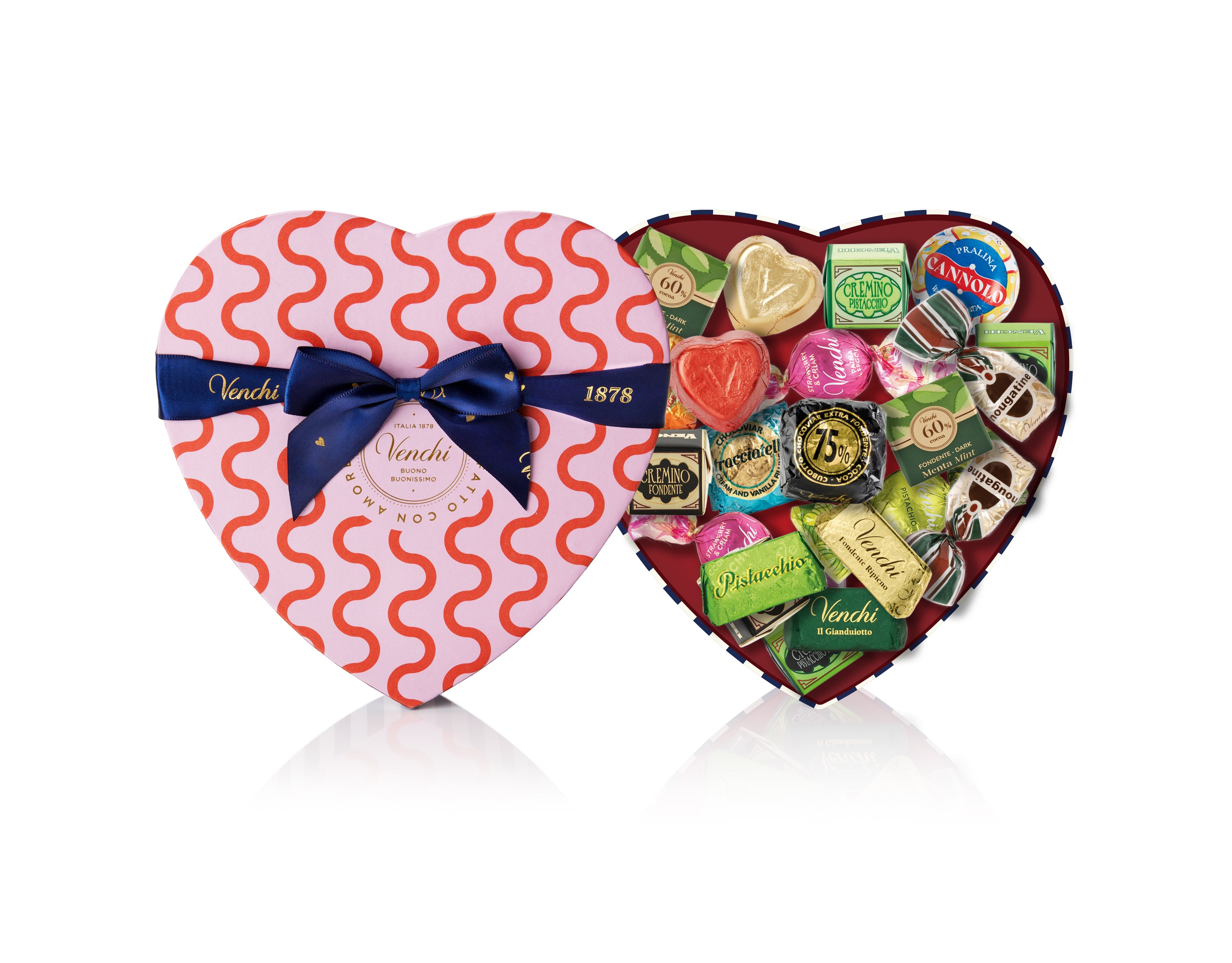 情人節｜心型精選巧克力 21入