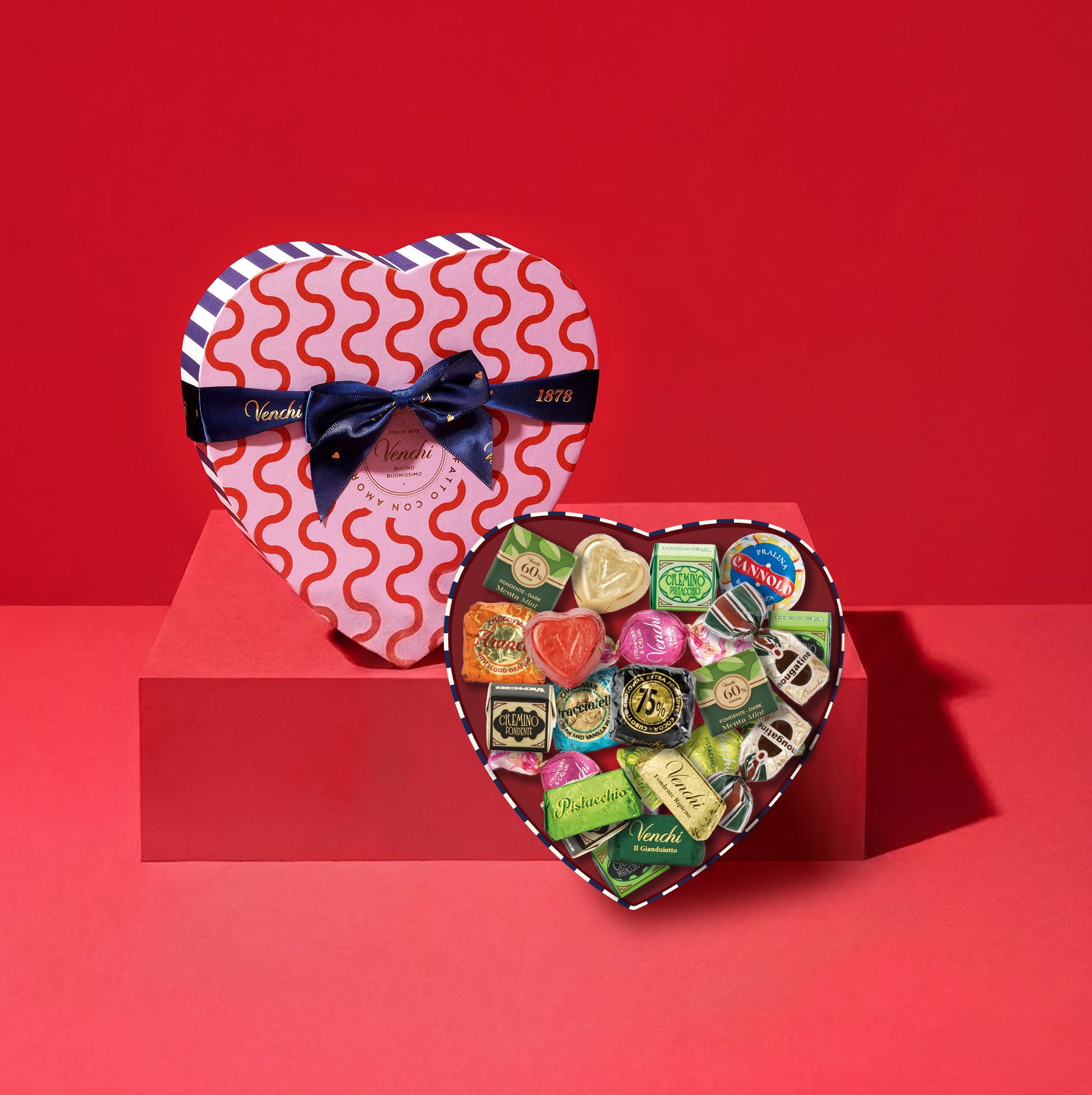 情人節｜心型精選巧克力 21入