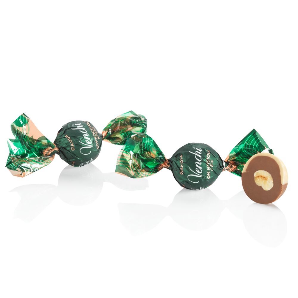 原顆榛果雙層白巧克力球 100g