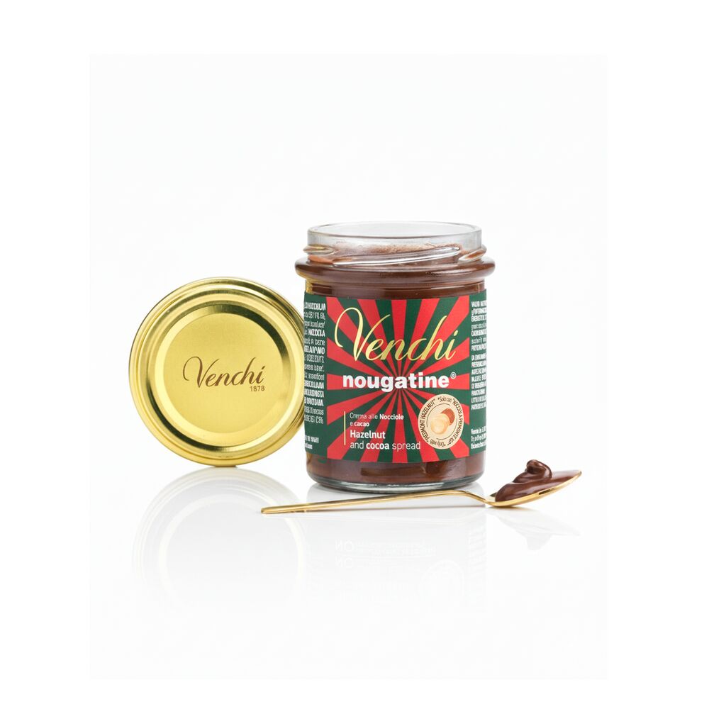 焦糖榛果碎巧克力抹醬（牛扎糖巧克力）