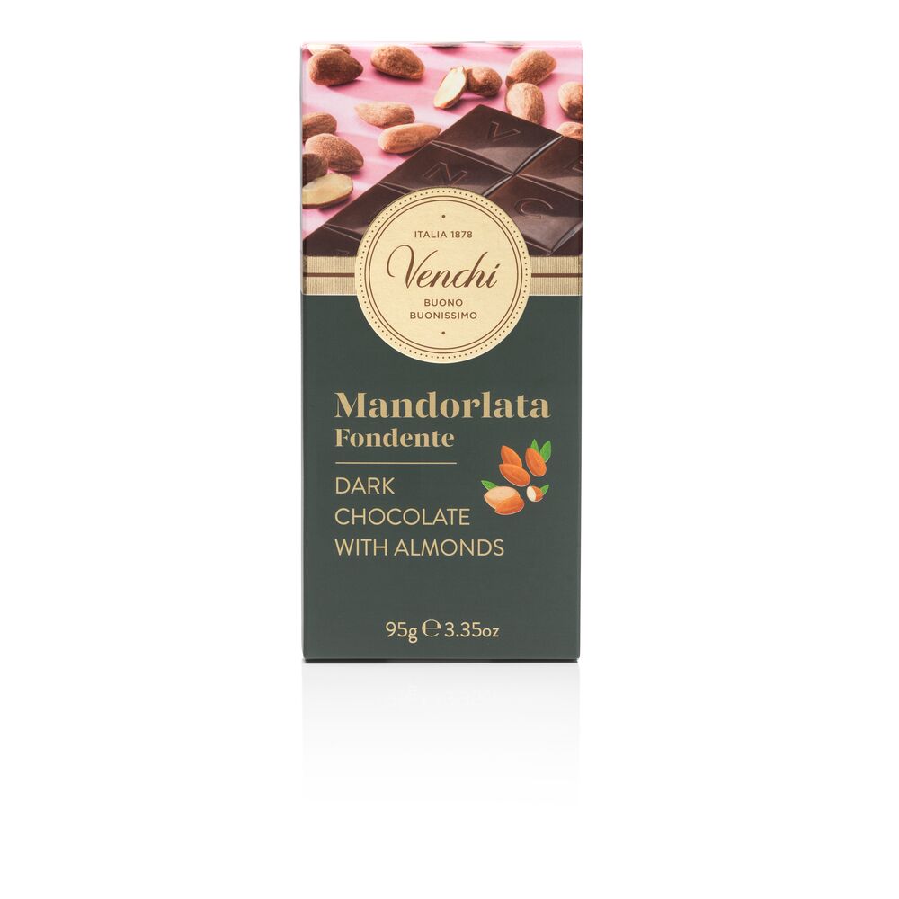 杏仁黑巧克力片