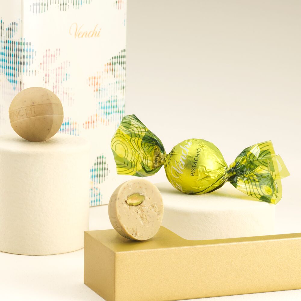 開心果雙色巧克力球 100g