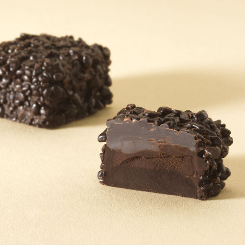 75%黑巧克力魚子方 100g