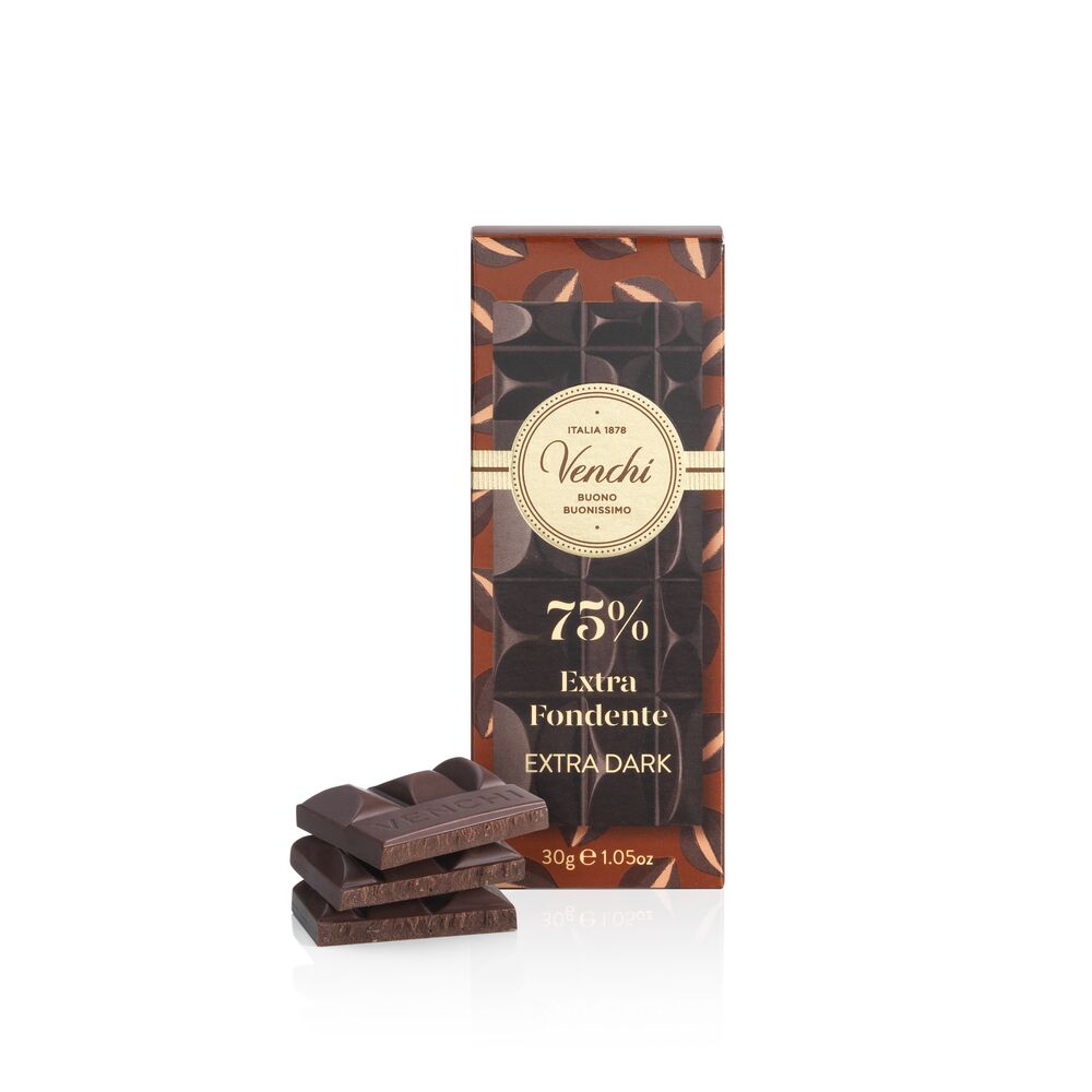 台灣限定 CHOCOLATE SHOP会場限定 迷你75%黑巧克力片- Venchi Taiwan