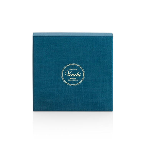 巴洛克藍色方型巧克力角禮盒 (12入裝)