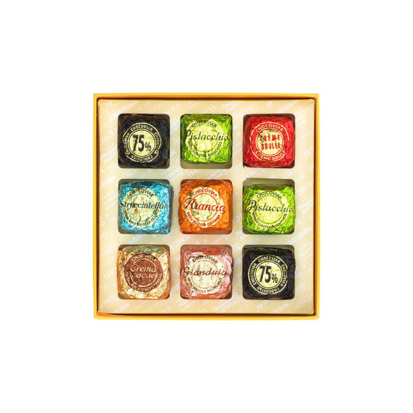 巴洛克方形魚子方禮盒 (9入裝)