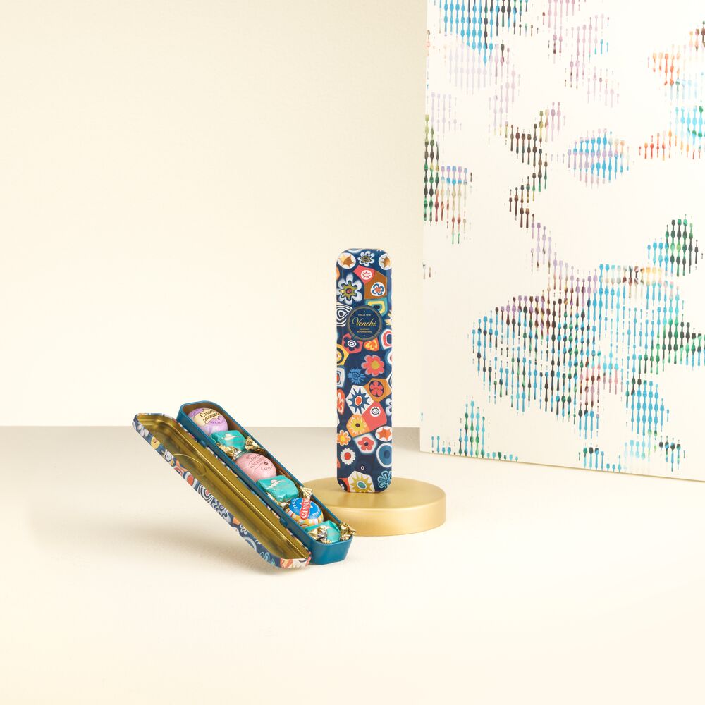 默勒奇境鉛筆鐵盒型 - 精選巧克力6入