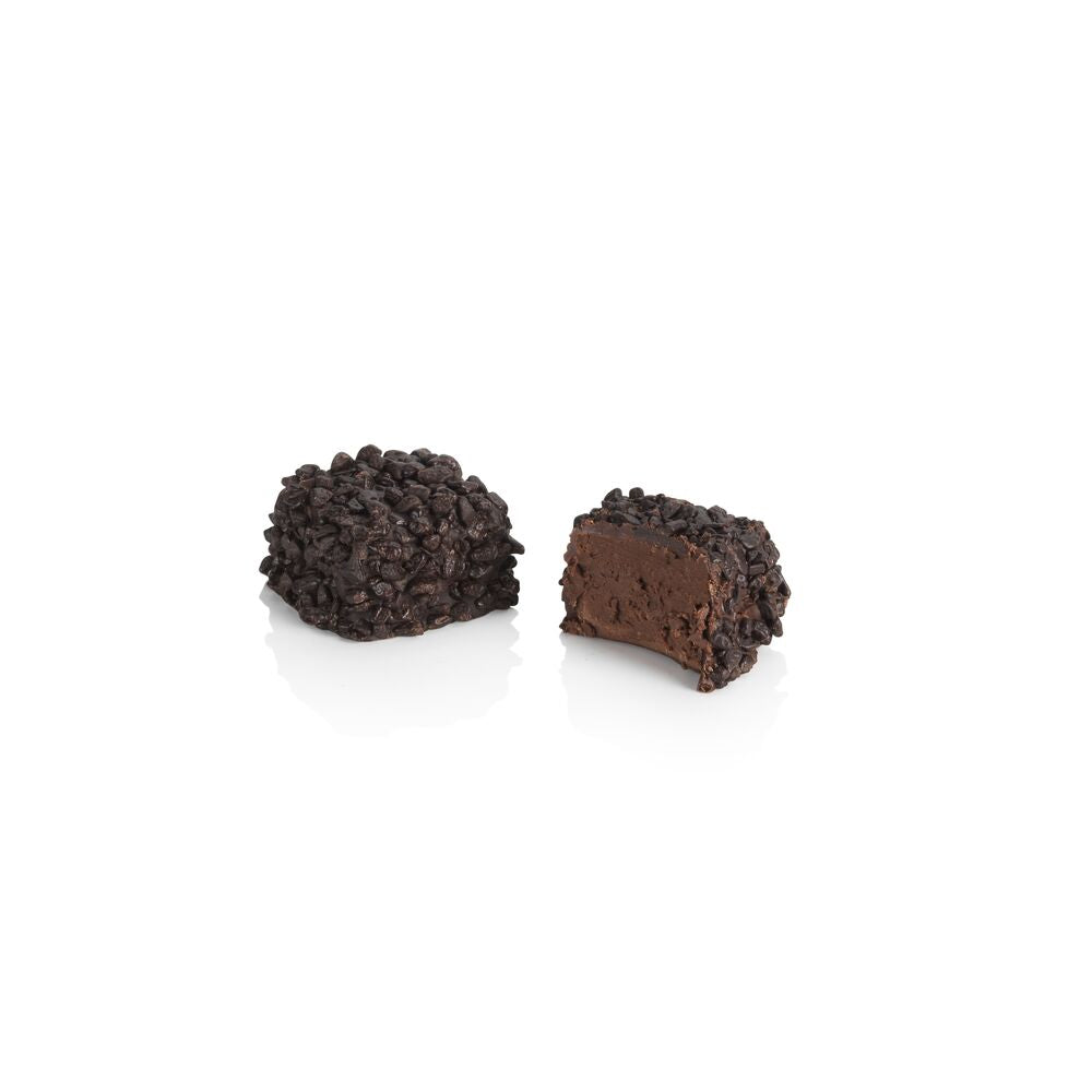 可可榛果巧克力魚子方 100g