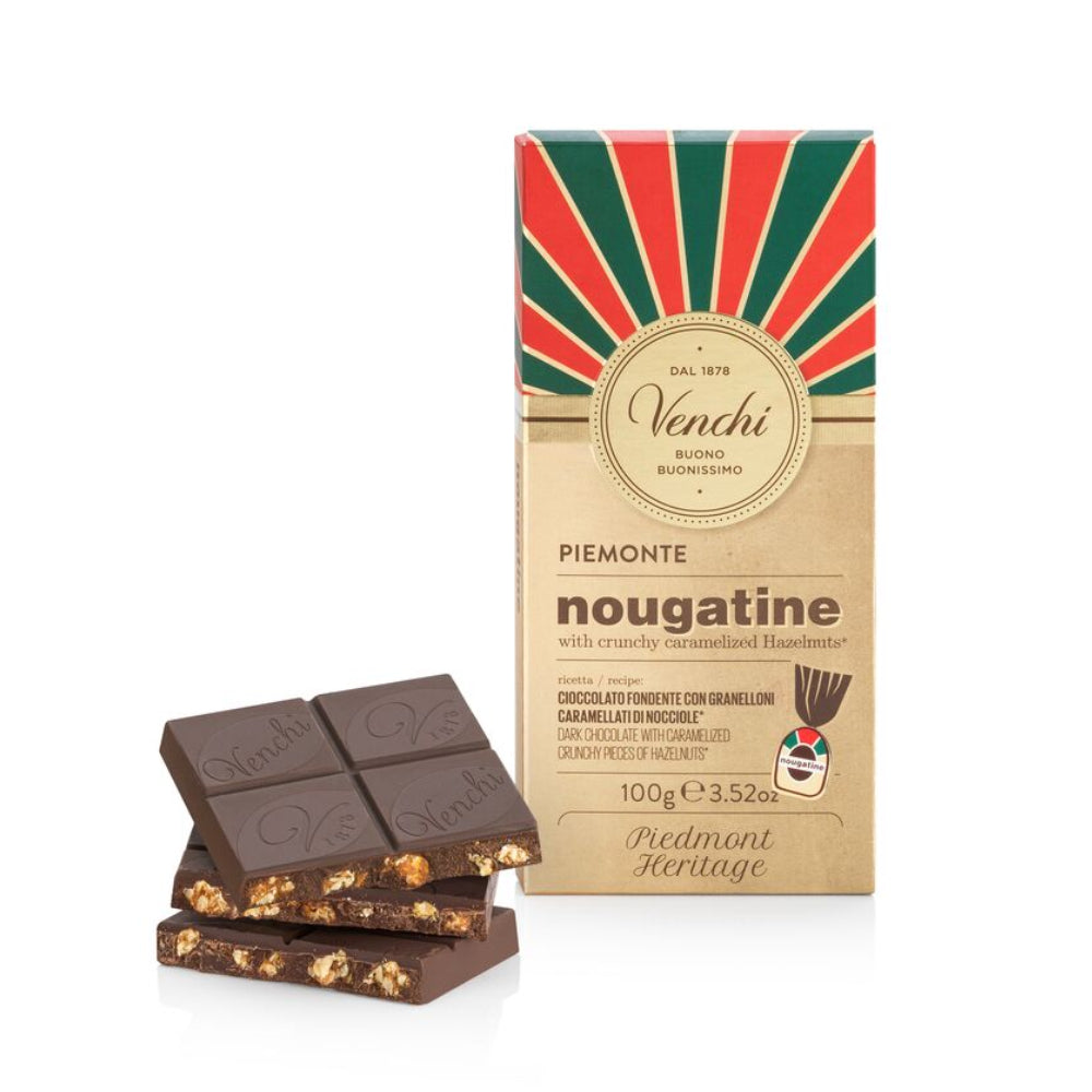 焦糖榛果碎夾心巧克力片 (牛軋糖巧克力片)